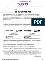 The Case of The Top Secret Ipod - TidBITS