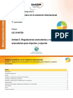 Clasificación arancelaria de productos