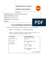 CÁLCULO DE PREPARACIÓN DE SOLUCIONES (QAIIPr) - Macias Franco PDF