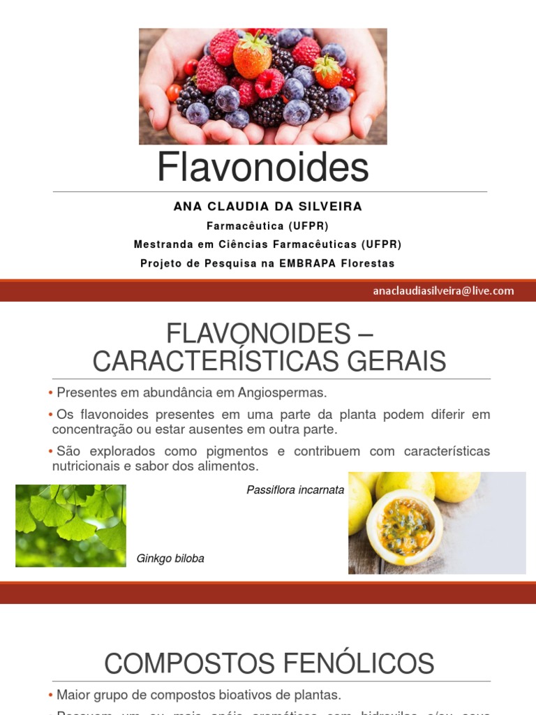 Características e Funções dos Flavonoides | PDF | Radical (Química ...