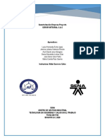 Caracterización Empresa Proyecto Grupo 1 PDF