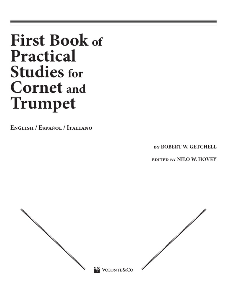 Practical Studies for Cornet and Trumpet | PDF | Musical Forms ...