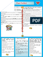 Past Perfect: Use The Right Form of The Verbs in Brackets