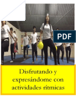 Disfrutando y Expresándome Con Actividades Rítmicas