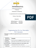 Actividad 7 Segmentación de Mercados