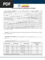 Aditivo Ao Termo de Compromisso de Estágio