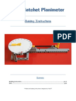 Pritz Hatchet Planimeter: Building Instructions