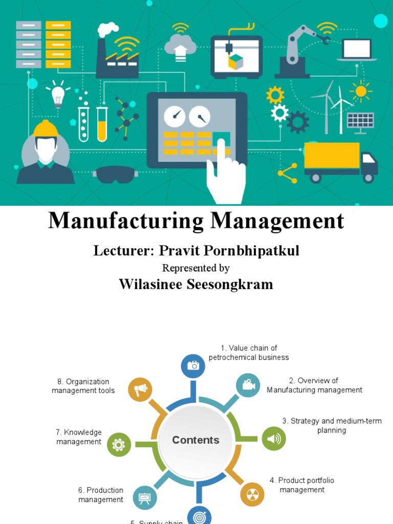 Manufacturing Management | PDF | Value Chain | Strategic Management