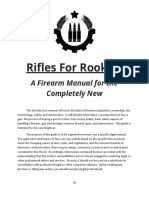 Rifles For Rookies: A Firearm Manual For The Completely New