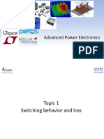 Topic 1 - Switching - Behaviour - and - Losses - 2020