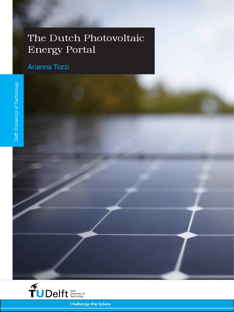 ATozzi MSC Thesis | PDF | Photovoltaics | Renewable Energy