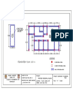 Legend: COLUMN 250mm X 250mm