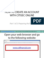 How To Create An Account p1