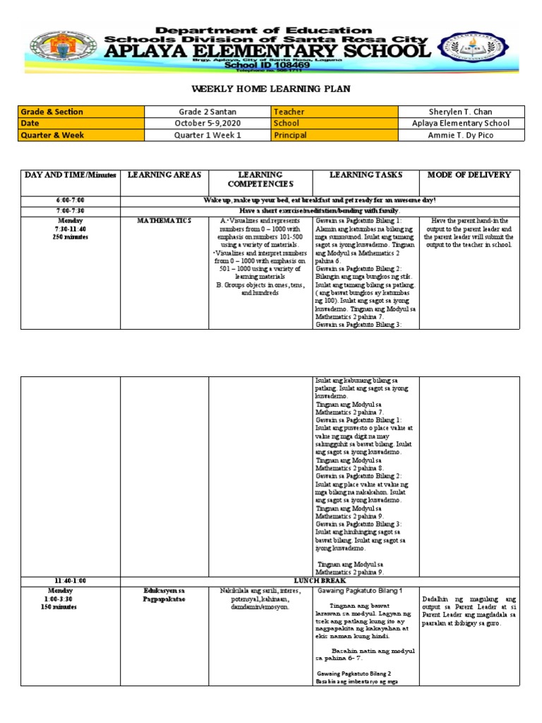 weekly-home-learning-plan-grade-2-pdf