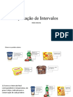 Aplicação de Intervalos