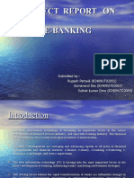 E-BANKING PROJECT REPORT