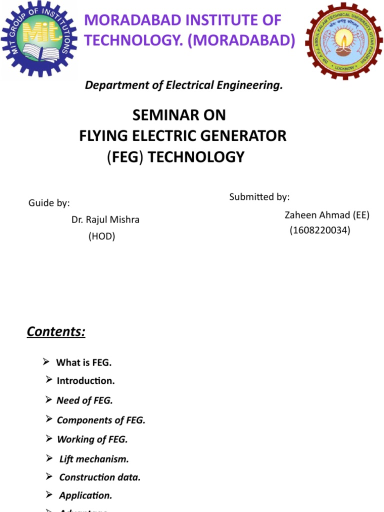 Flying Electric Generator | PDF | Wind Turbine | Turbine