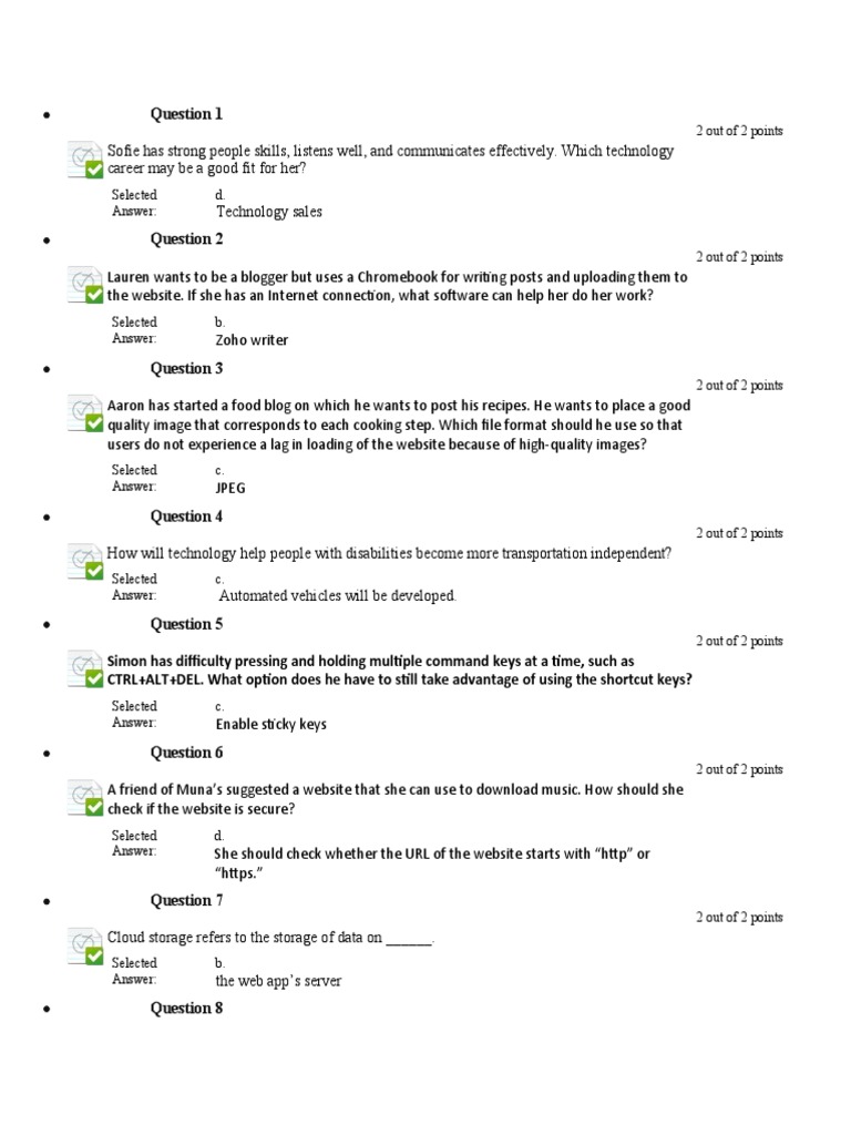 BCIS 1305 Test 1 PDF  Application Computer File