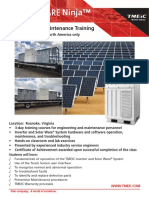 Solar Ware Ninja Op - and - Maint Training Flyer-Oct2019 PDF