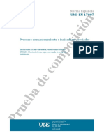 (PI) UNEN-EN - 17007 2018 Procesos de Mantenimiento e Indicadores Asociados PDF