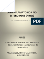 ANTIINFLAMATORIOS NO ESTEROIDEOS (AINEs)