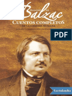 Cuentos completos de La Comedia Humana - Honore de Balzac