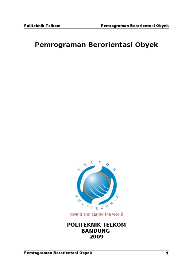 Pemrograman Berorientasi Objek di Java | PDF | Seni