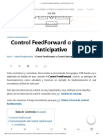 CONTROL FEEDFORWARD O ANTICIPATIVO - Fácil