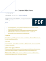 Ob1..oops Concepts of Abap