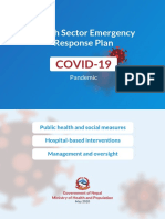 Health Sector Emergency Response Plan Covid 19 Endorsed May 2020