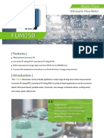 Eyc-Fum05b - Ultrasonic Flow Meter PDF