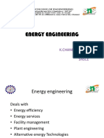 Energy Engineering: K.Chandrasekar Ap/Mech Snsce