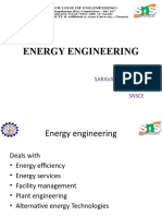 Energy Engineering: Saravanakumar R Ap/Mech Snsce