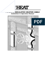 Mineral Insulated Heater Cable: Installation & Operation Manual