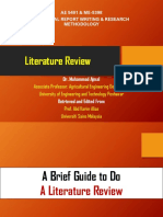 TRW & RM (Literature Review) PDF