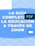 Guia Completa de La Educacion Atraves de Zoom