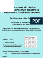 Compresor Sin Pérdida para Imágenes Multi-Espectrales Basado en La Transformada Wavelet Ruedin PDF