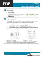 Tutorial: Dynamic Motor Starting