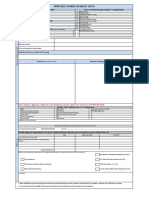 Supplier Change Request (SCR) : Approved PSW