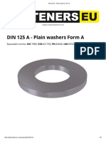 DIN 125 A - Plain Washers Form A