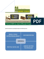 Small Scale Entrepreneurship Deforestation: Greencil