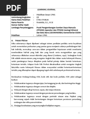 Rosmida Etika Publik Pdf