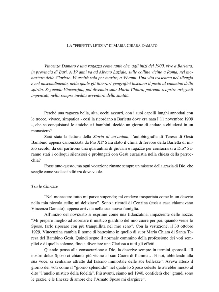 La Perfetta Letizia | PDF