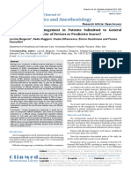 Anesthetics and Anesthesiology: Clinmed