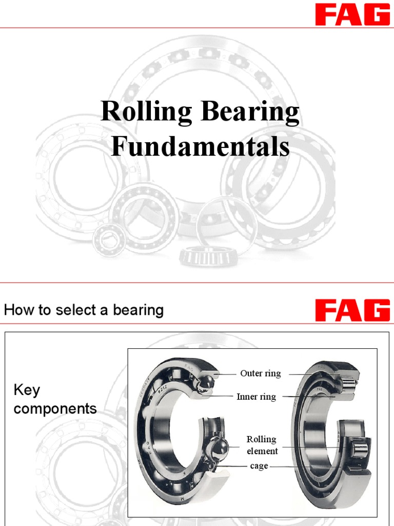 Rolling Bearing Selection and Design Guide | PDF | Bearing (Mechanical ...