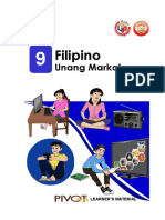 FilipinoG9 Module Pivot 2020 PDF