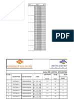 Tie Beam Steel Detail (BBS) - Building No 5