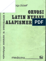 Dr. Nagy József - Orvosi latin nyelvi alapismeretek