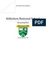 Kilkishen Ns Response Plan For Reopening September 1-Ratified August 24