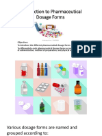 1 Introduction To Pharmaceutical Dosage Forms Part1